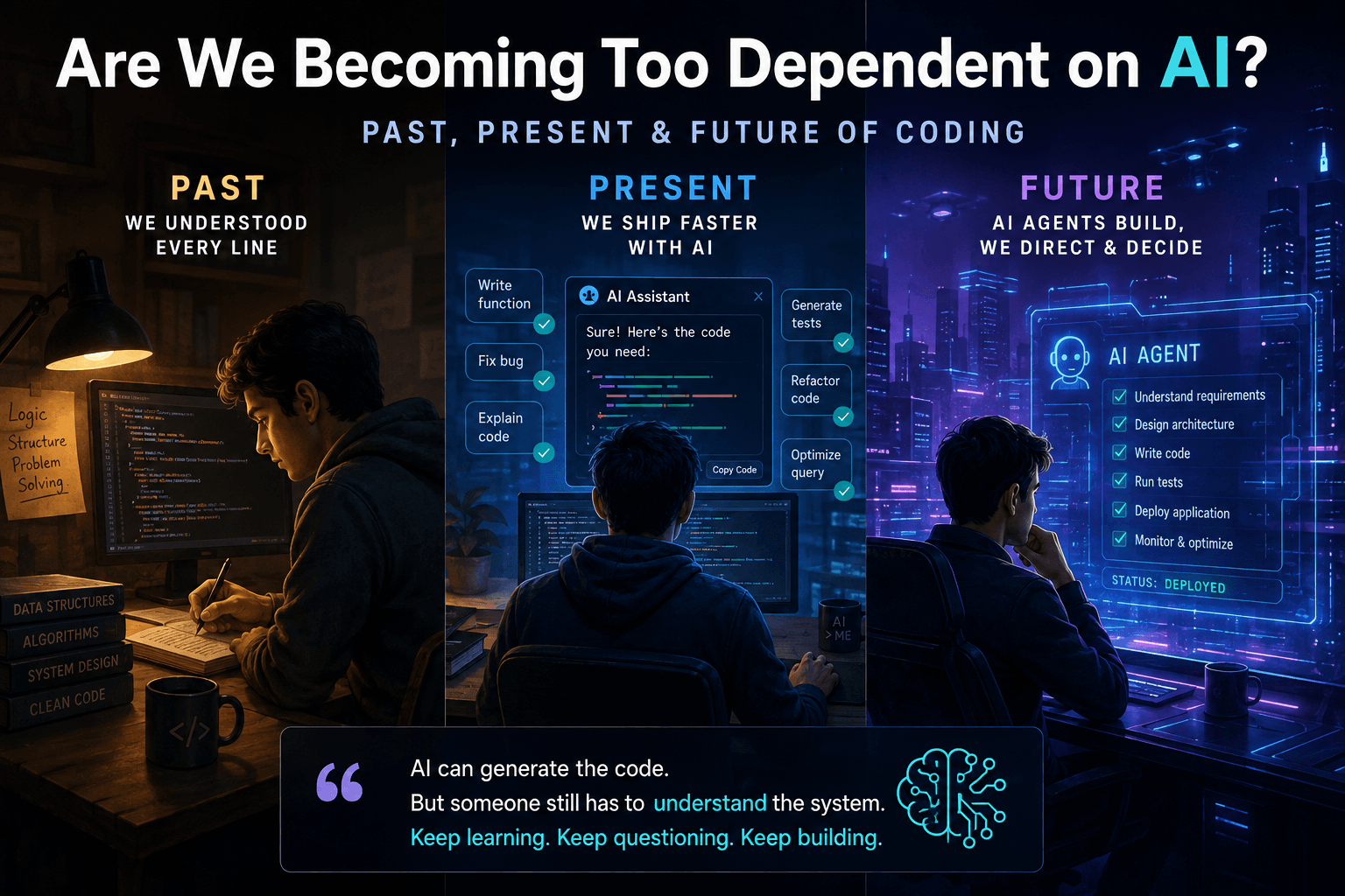 Are We Becoming Too Dependent on AI?